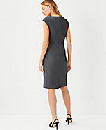 The Scoop Neck Dress In Bi-Stretch carousel Product Image 2