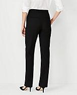 The Petite Side Zip Straight Pant in Bi-Stretch carousel Product Image 2