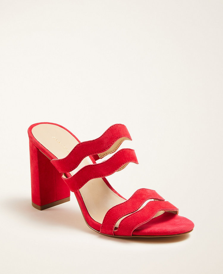 suede block heel shoes