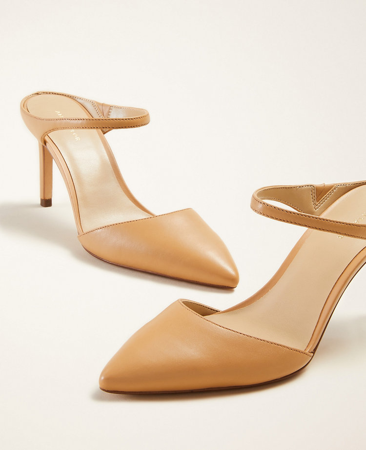 jodie suede mule pumps