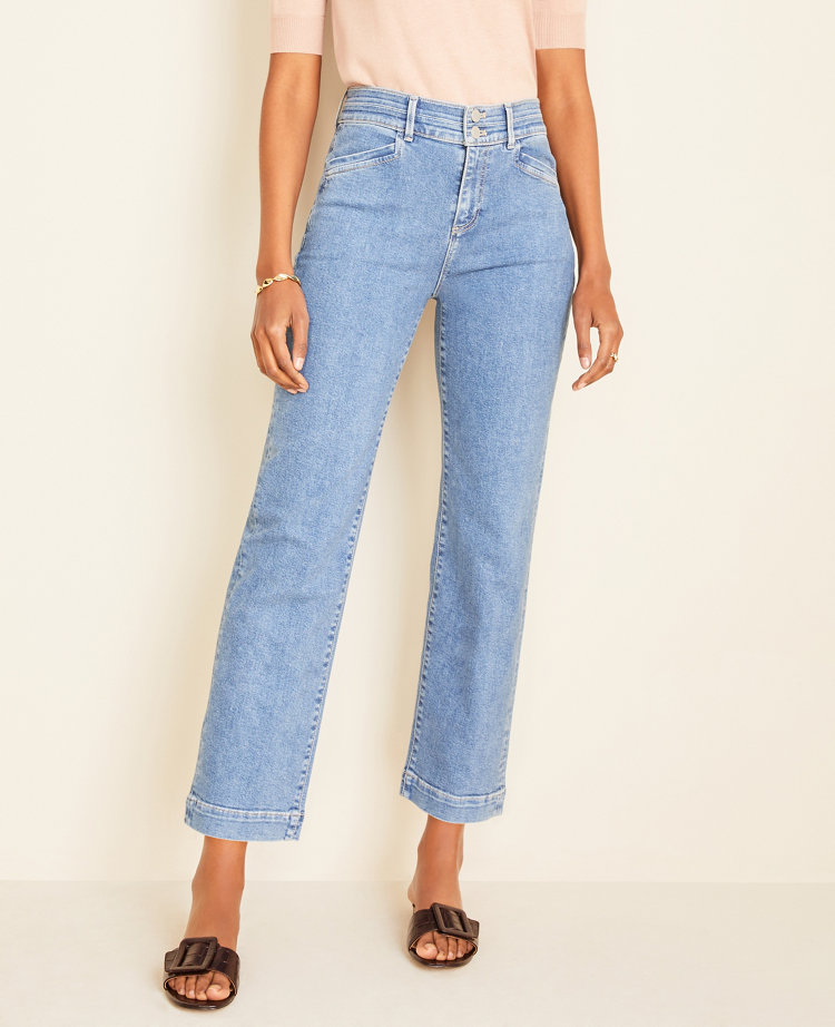 light straight jeans