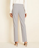 The Petite Side-Zip Straight Pant in Pinstripe Bi-Stretch carousel Product Image 2