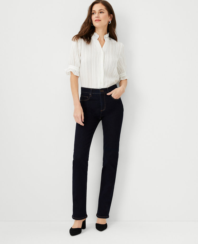 Tall Sculpting Pocket Mid Rise Boot Cut Jeans In Mid Stone, 40% OFF