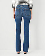 Curvy Sculpting Pocket Mid Rise Boot Cut Jeans in Mid Stone Wash carousel Product Image 2