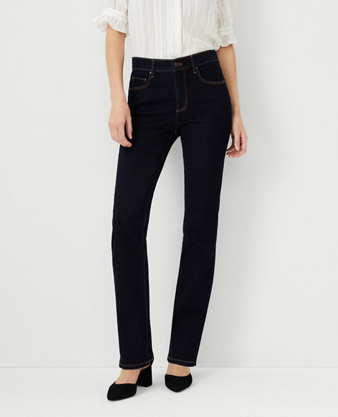 women's petite black bootcut jeans