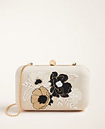 Beaded Floral Clutch carousel Product Image 1