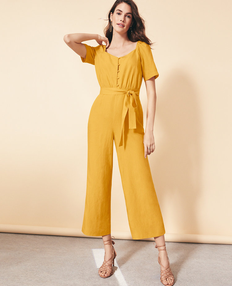 tie waist jumpsuit