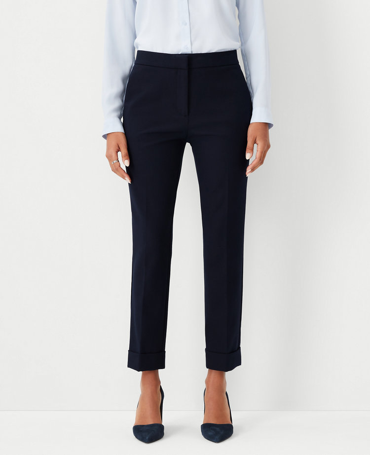 Ann Taylor Dress Pantshigh Waist Pencil Pants For Women - Slim Fit Office  Ankle-length Trousers