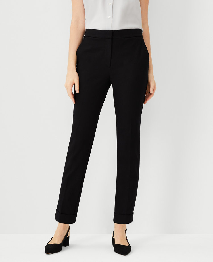 black ankle pants womens