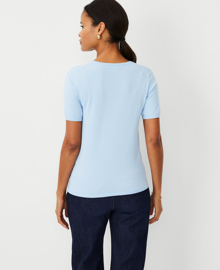Petite Easy Sweater Tee carousel Product Image 2