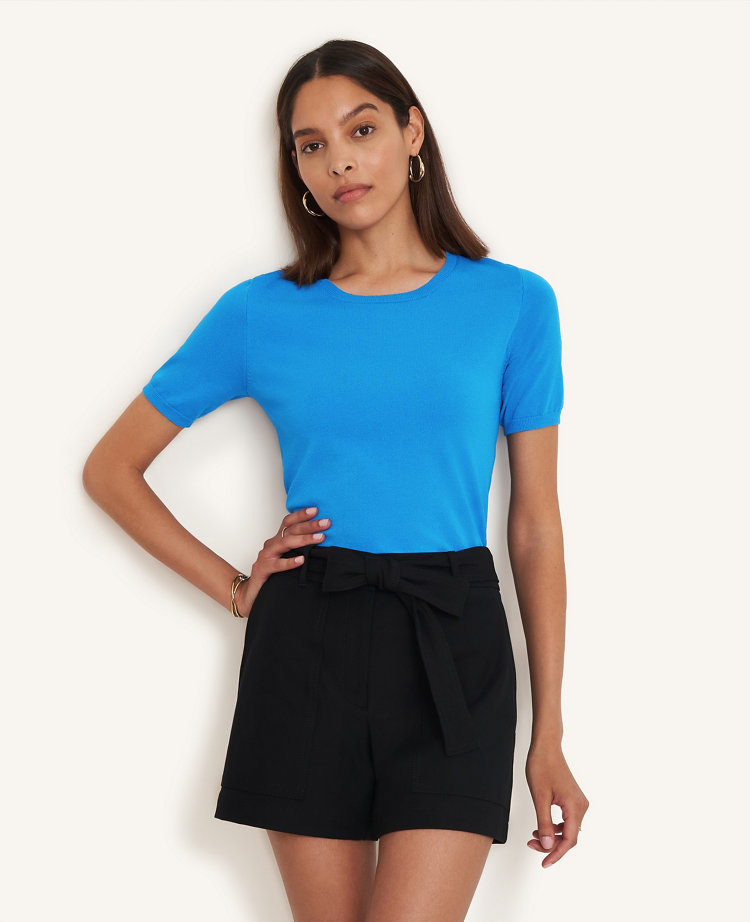 Petite Easy Sweater Tee carousel Product Image 1