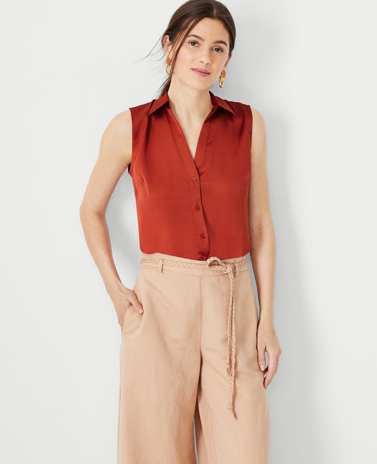 Sleeveless Essential Shirt carousel Product Image 1