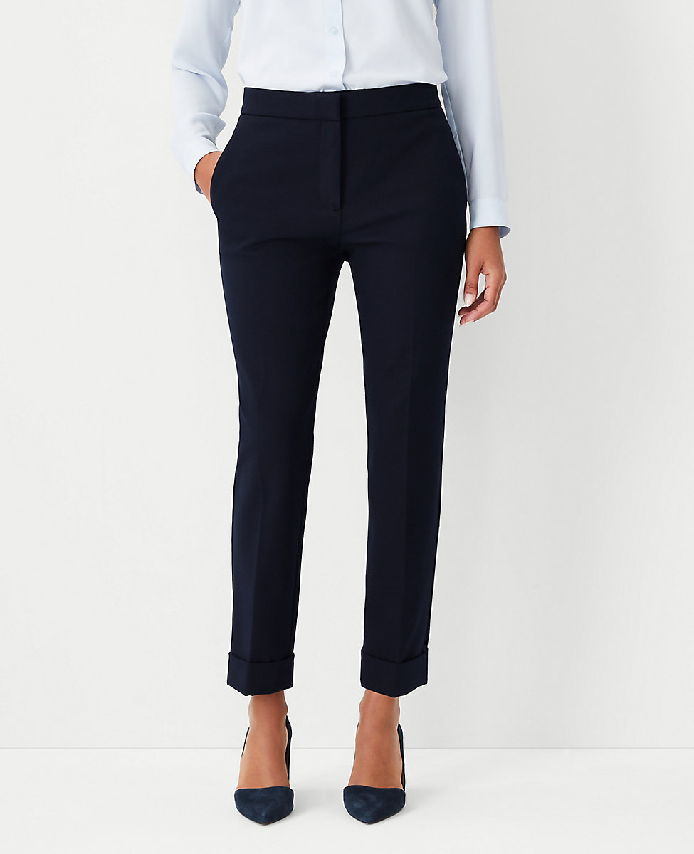 The Petite High Waist Ankle Pant - Curvy Fit