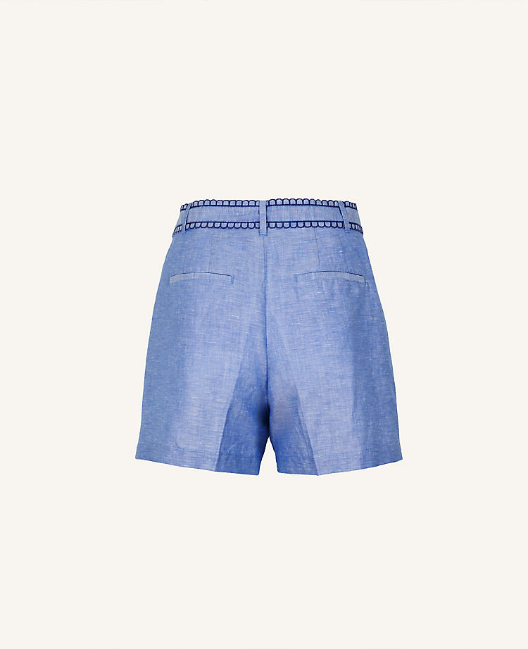 The Chambray Belted Short