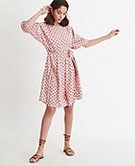 Floral Belted Flare Dress carousel Product Image 1