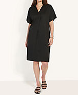 Collared Popover Shift Dress carousel Product Image 2
