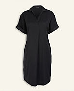 Collared Popover Shift Dress carousel Product Image 3