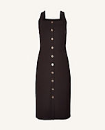 Ribbed Button Sheath Dress carousel Product Image 4