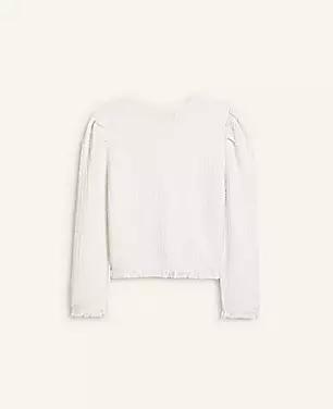 Shimmer Fringe Sweater Jacket carousel Product Image 3