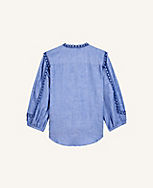 Chambray Scalloped Popover carousel Product Image 3