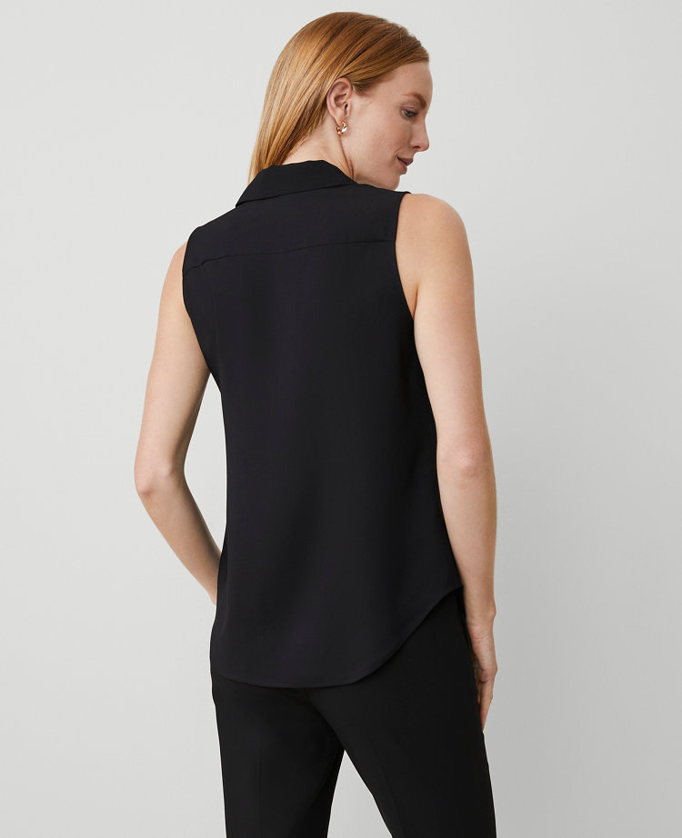 Petite Sleeveless Essential Shirt