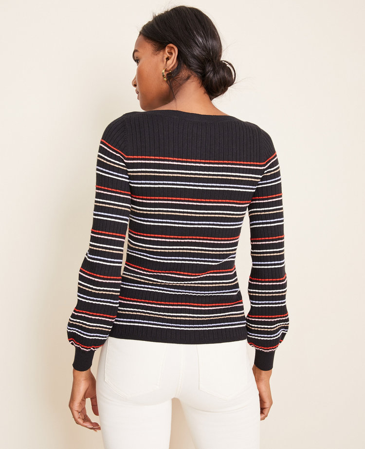 Ottoman Cap Sleeve Sweater