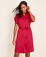 Belted Shirtdress carousel Product Image 1