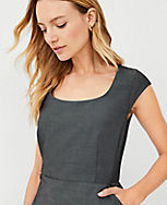 The Petite Scoop Neck Dress In Bi-Stretch carousel Product Image 3