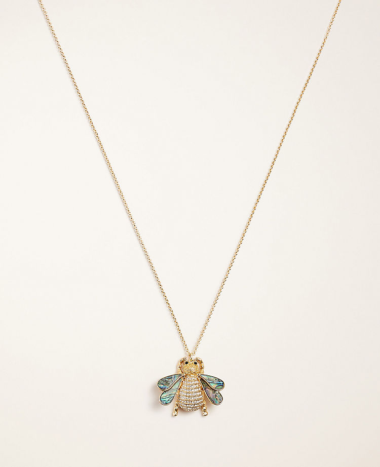 Bee Pendant Necklace 