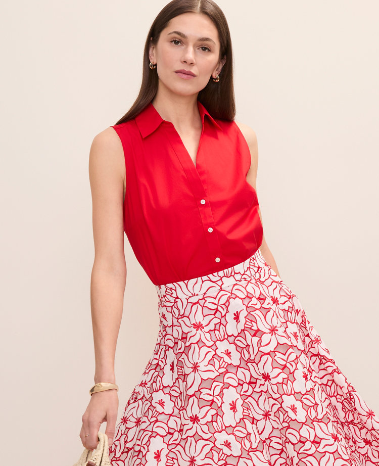 Sleeveless Essential Shirt