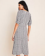 Gingham Belted Shirtdress carousel Product Image 2