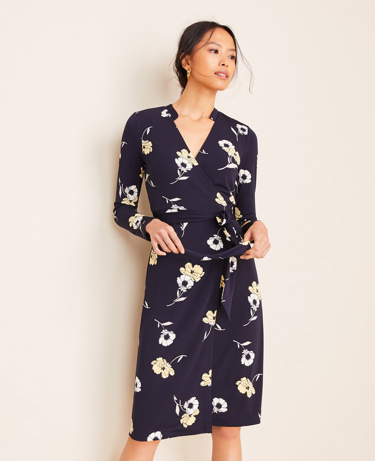 ann taylor wrap dress