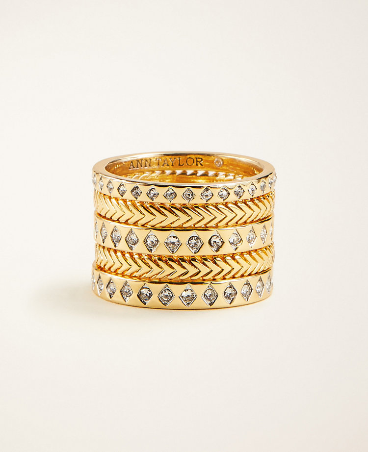 Ann taylor stackable rings sale