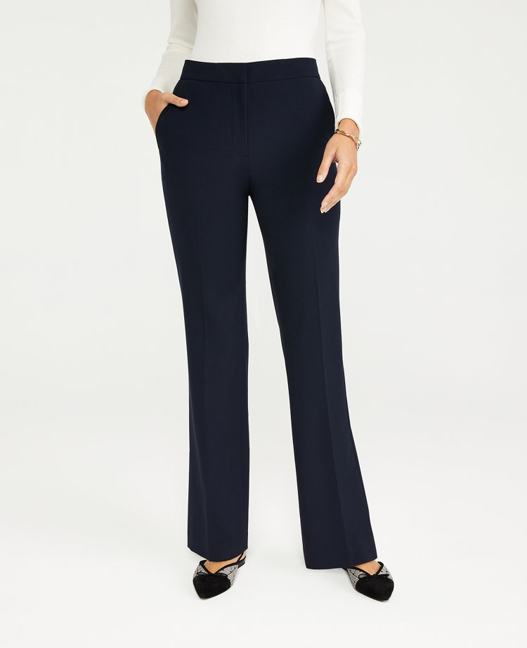 The High Waist Trouser Pant in Seasonless Stretch | Ann Taylor