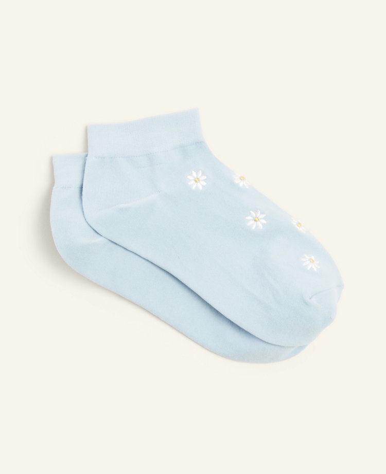 embroidered socks