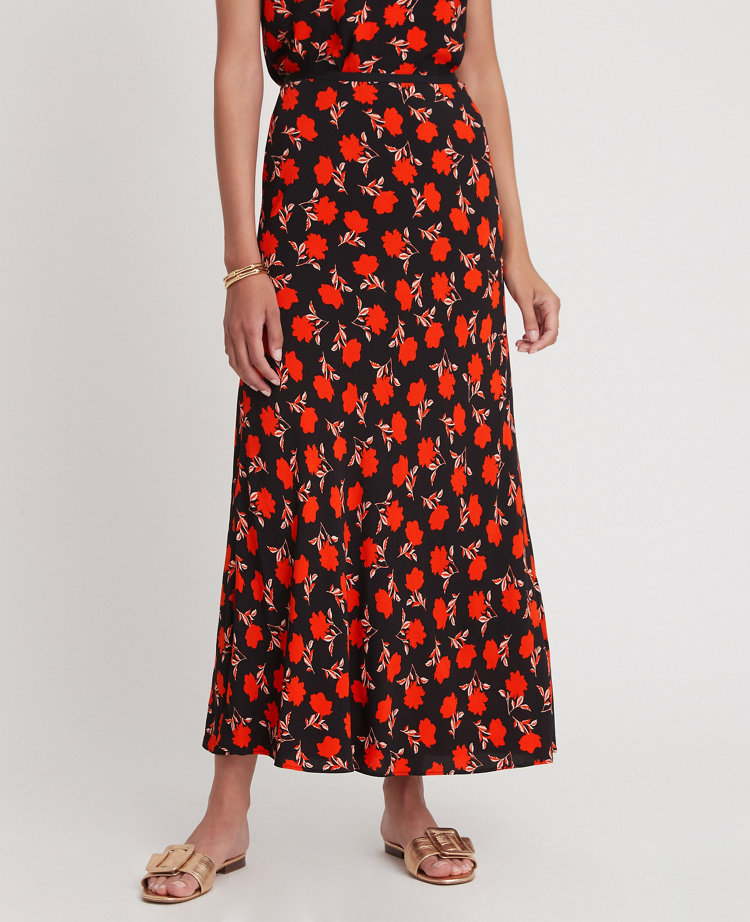 maxi slip skirt