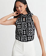 Tiled Halter Top carousel Product Image 1