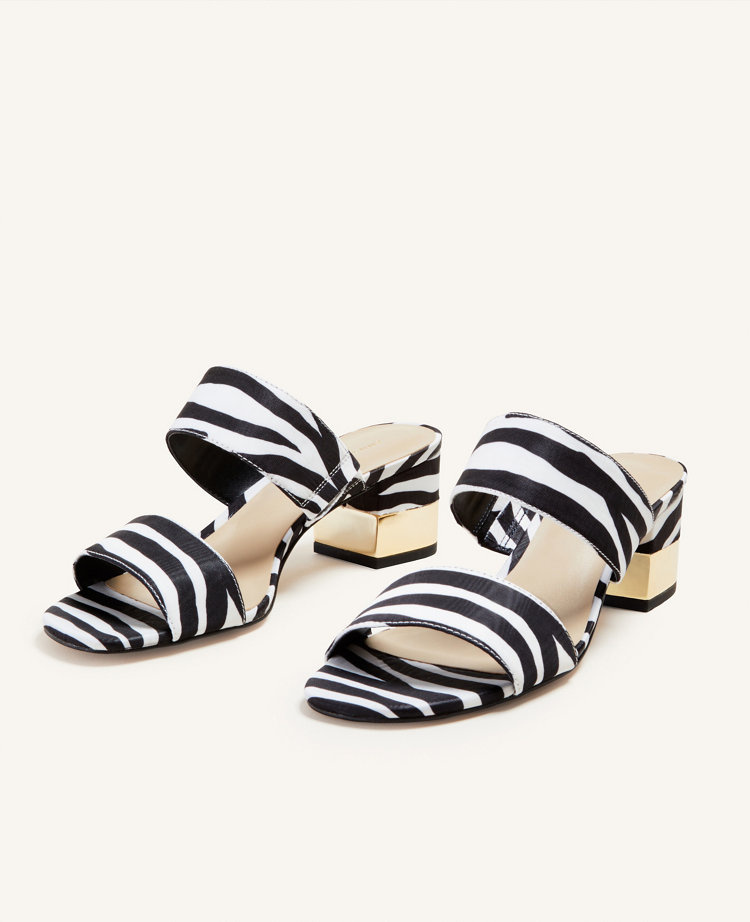 next zebra sandals