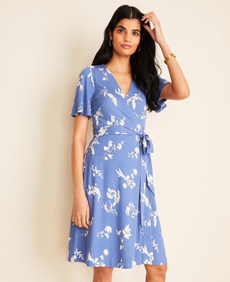 ann taylor wrap dress