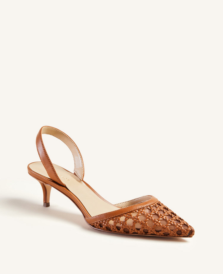 ann taylor slingback shoes