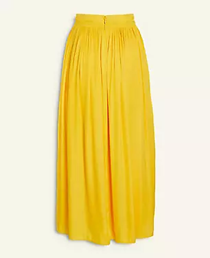 Petite Shirred Maxi Skirt carousel Product Image 5