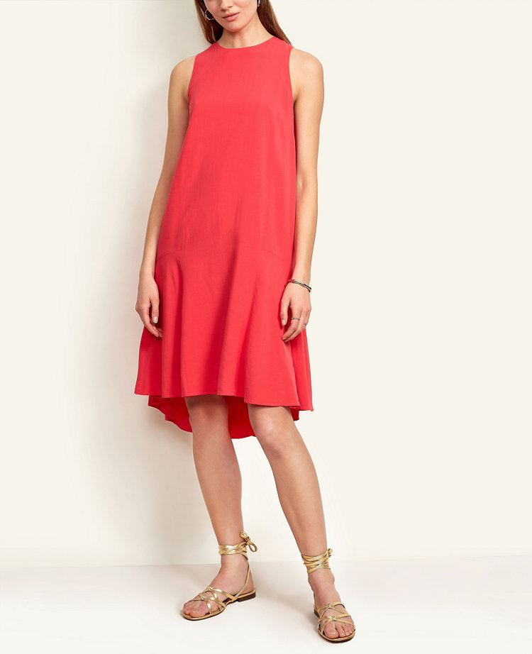 flattering shift dress