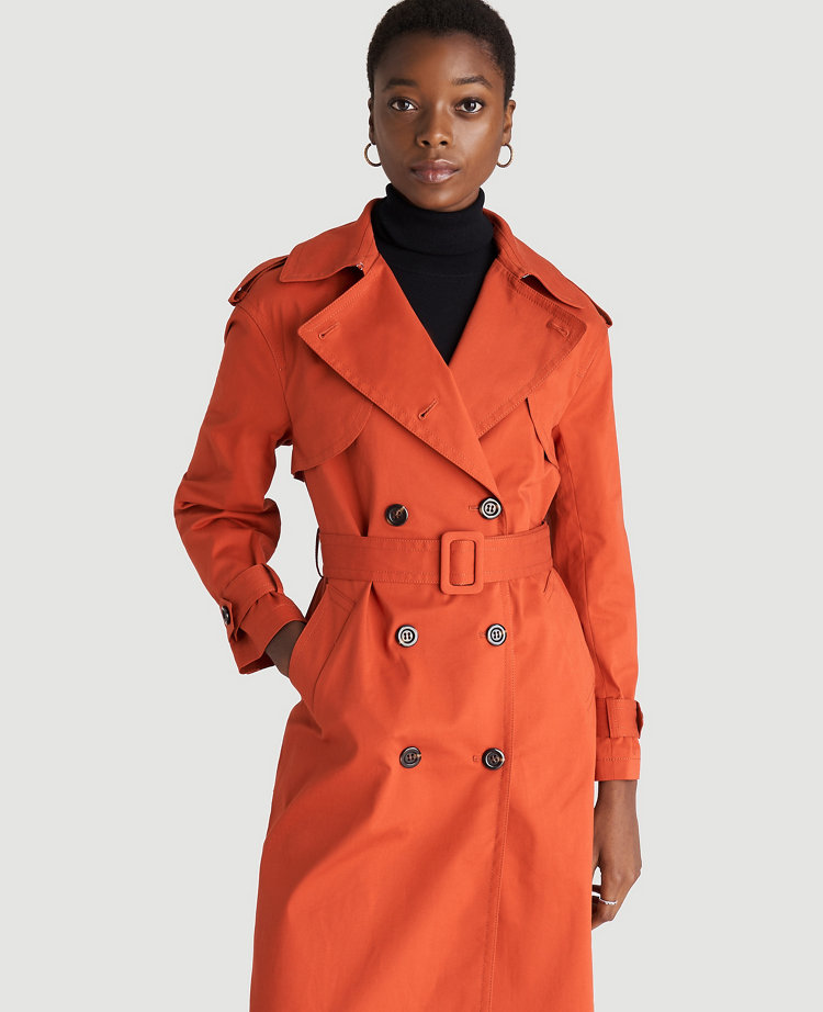 Loft modern trench on sale coat