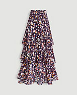Flounce Maxi Skirt  carousel Product Image 3