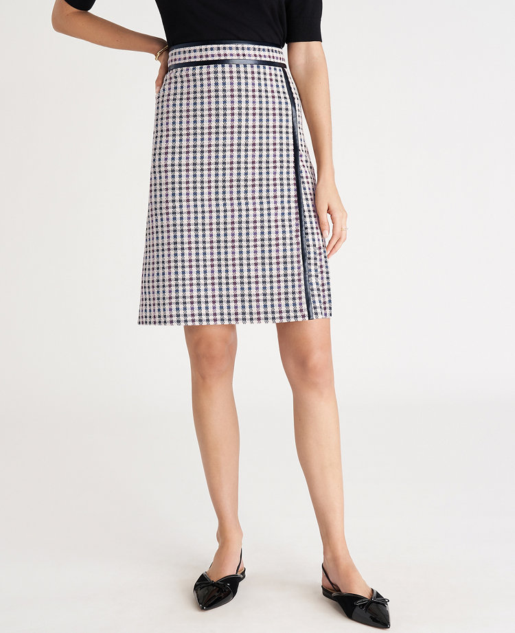 ann taylor midi skirt