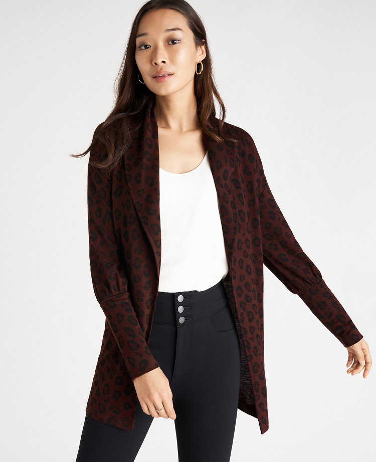 ann taylor open cardigan