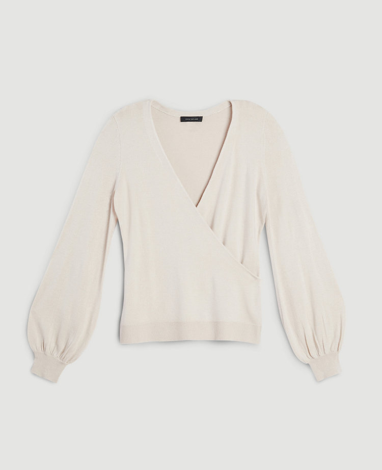 ann taylor wrap sweater