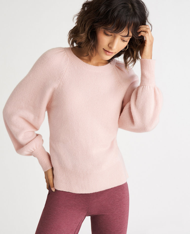 puff sleeve sweater