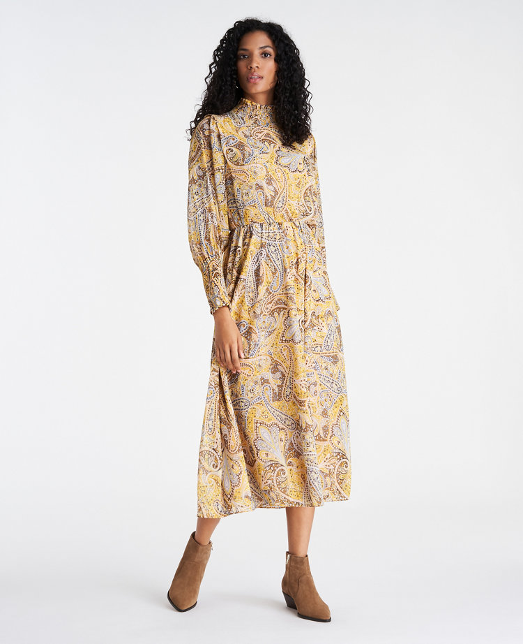 ann taylor long dresses