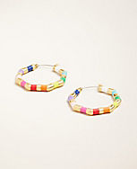 Rainbow Hoop Earrings carousel Product Image 1